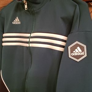 adidas Shirts & Tops - Green Adidas Youth Large Soccer Jacket adidas Shirts & Tops - Green Adidas Youth Large Soccer Jacket